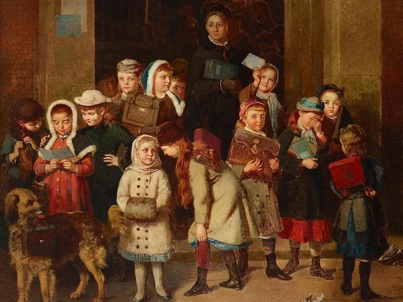 1822-Louis Katzenstein - Giorno della pagella